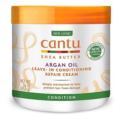Cantu Leave-In Conditioning Repair Cream with Argan Oil Cantu Leave-In Conditioning Repair Cream with Argan Oil